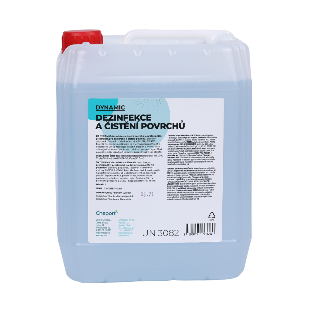 Dynamic Dezinfekce a čištění povrchů 5l