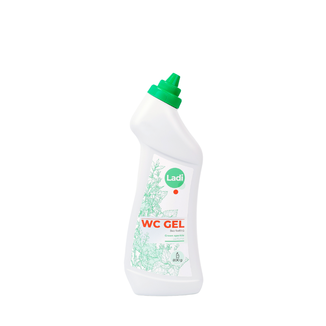 LADI WC gel Green Sparkle 800g