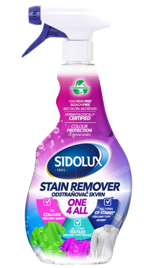 SIDOLUX Odstraňovač skvrn 500ml