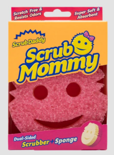 Scrub Daddy Houbička Scrub Mommy 1 ks růžová
