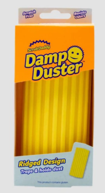 Levně Scrub Daddy Houbička na utírání prachu Damp Duster žlutá