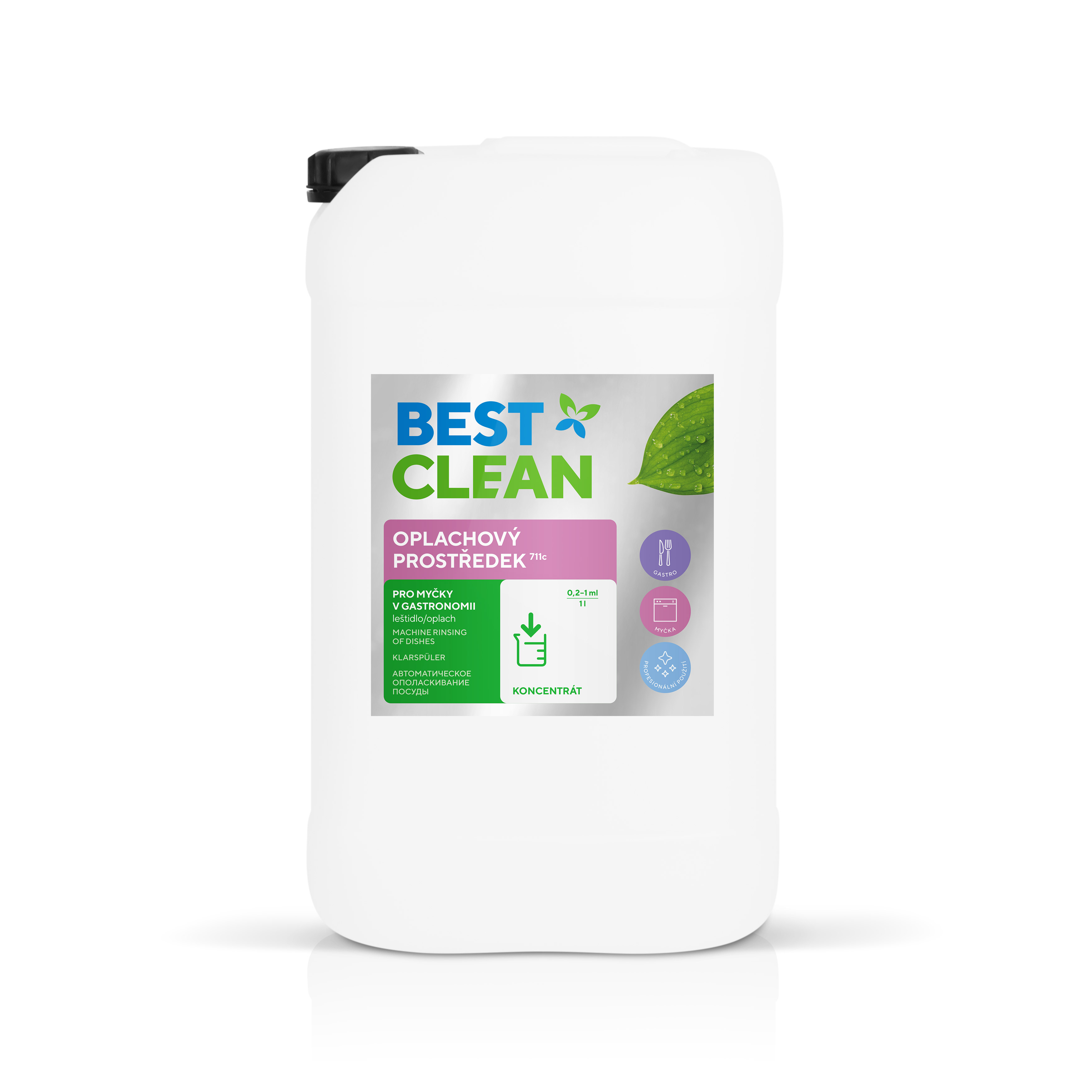 Levně BestClean Oplachový prostředek nádobí 20L BCK SON20