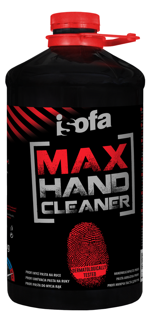 ISOFA Max profi mycí pasta na ruce 4,2kg  červená