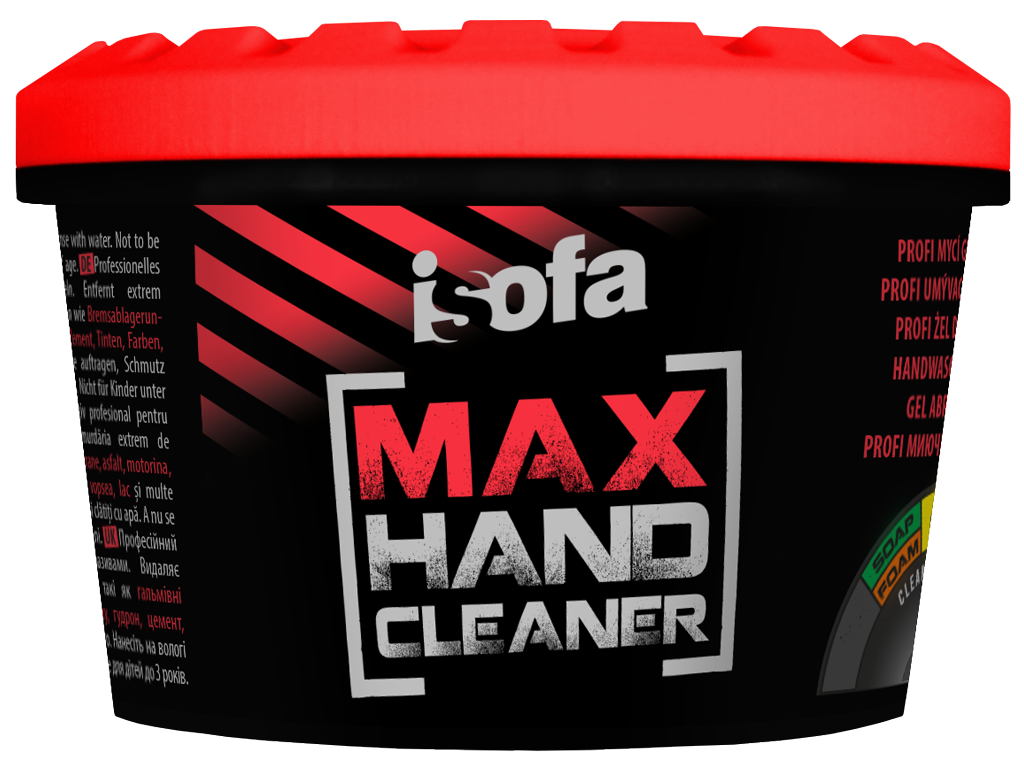 ISOFA MAX gel 450g červená