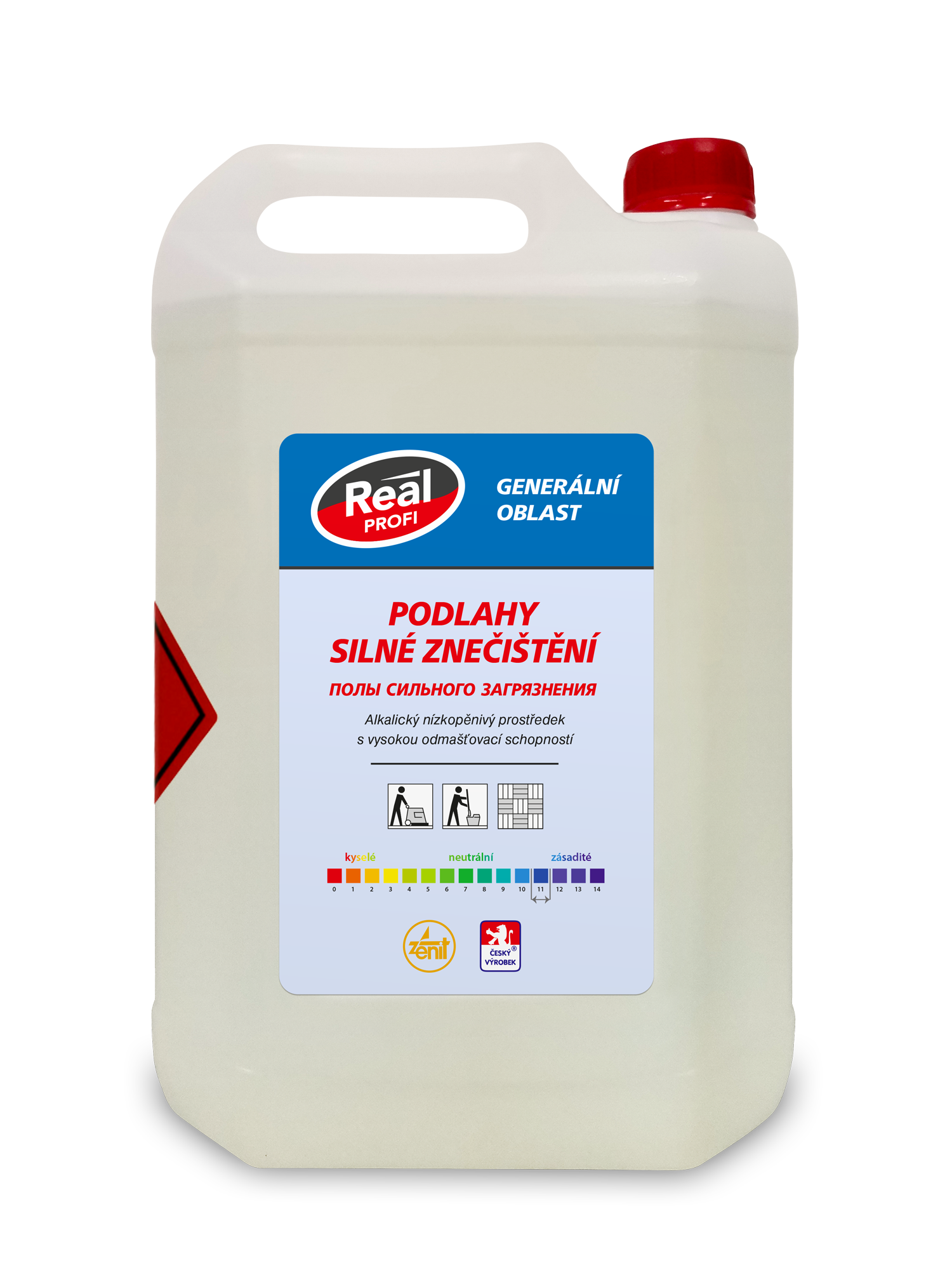Real PROFI podlahy silné znečištění 5l BC30996