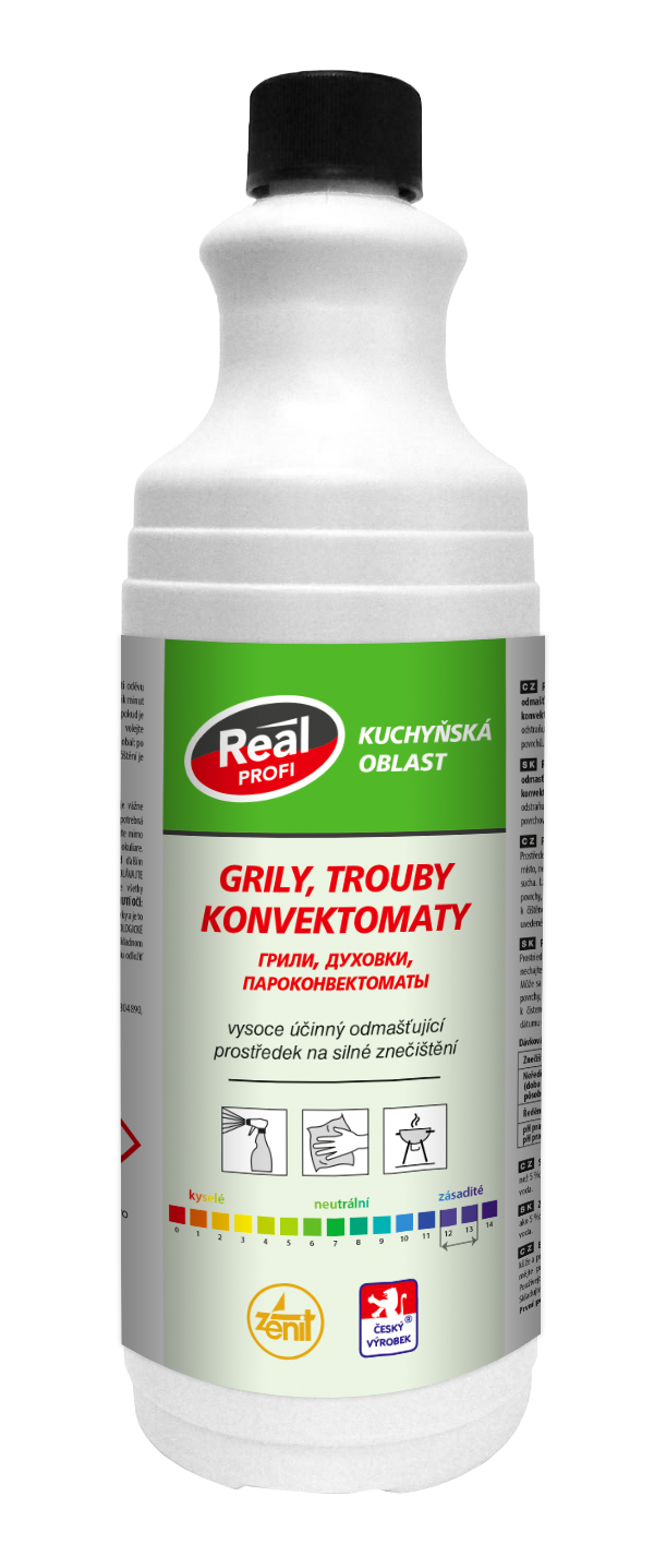 Čistič Real profi - trouby, konvektovaty, grily, 1 l