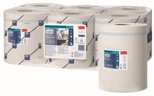 Papírová utěrka Tork Reflex M4 - 1 vrstvý, 6 rolí