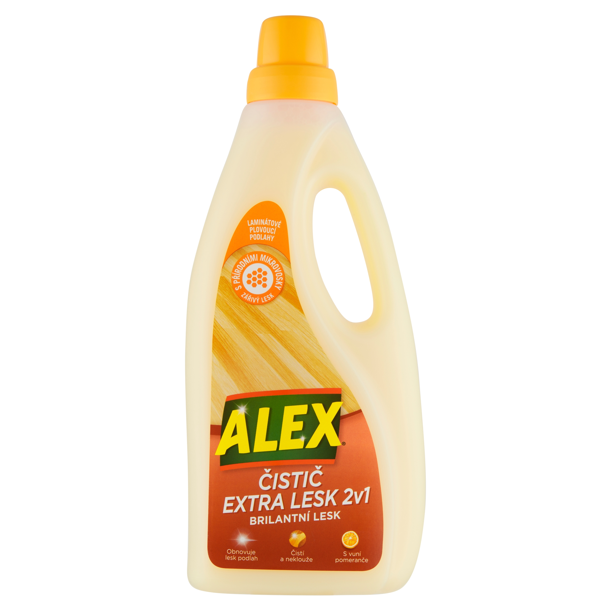 Alex Extra lesk 2v1 čistící prostředek na laminát 750ml