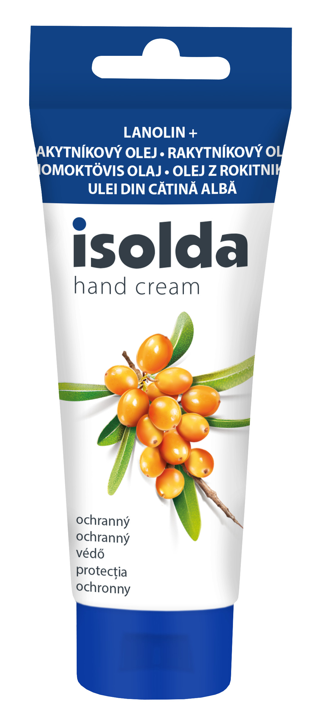Levně ISOLDA krém na ruce lanolin s rakytníkovým olejem 100ml