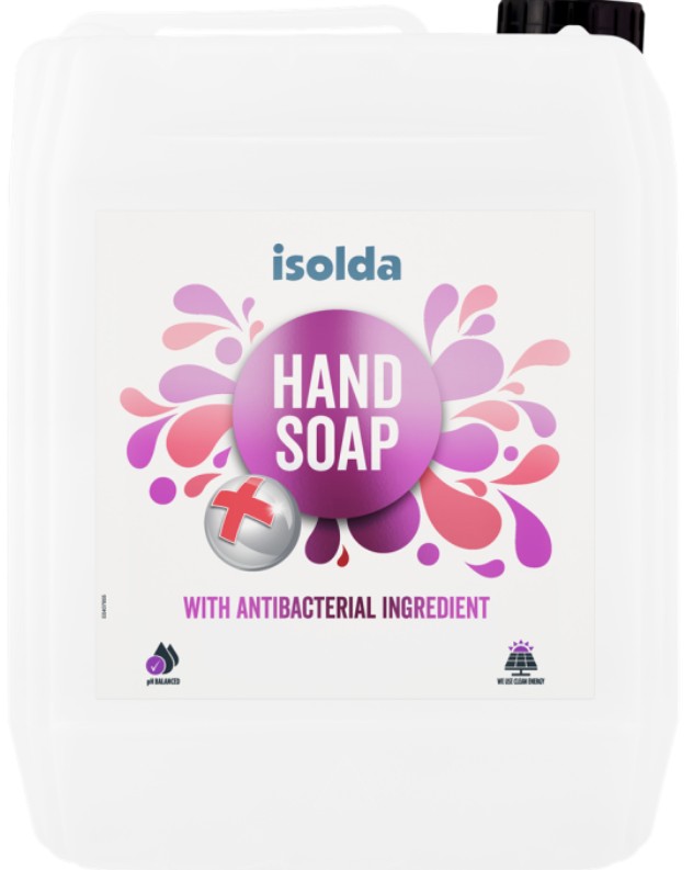 ISOLDA tekuté mýdlo s antibakteriální přísadou 5l