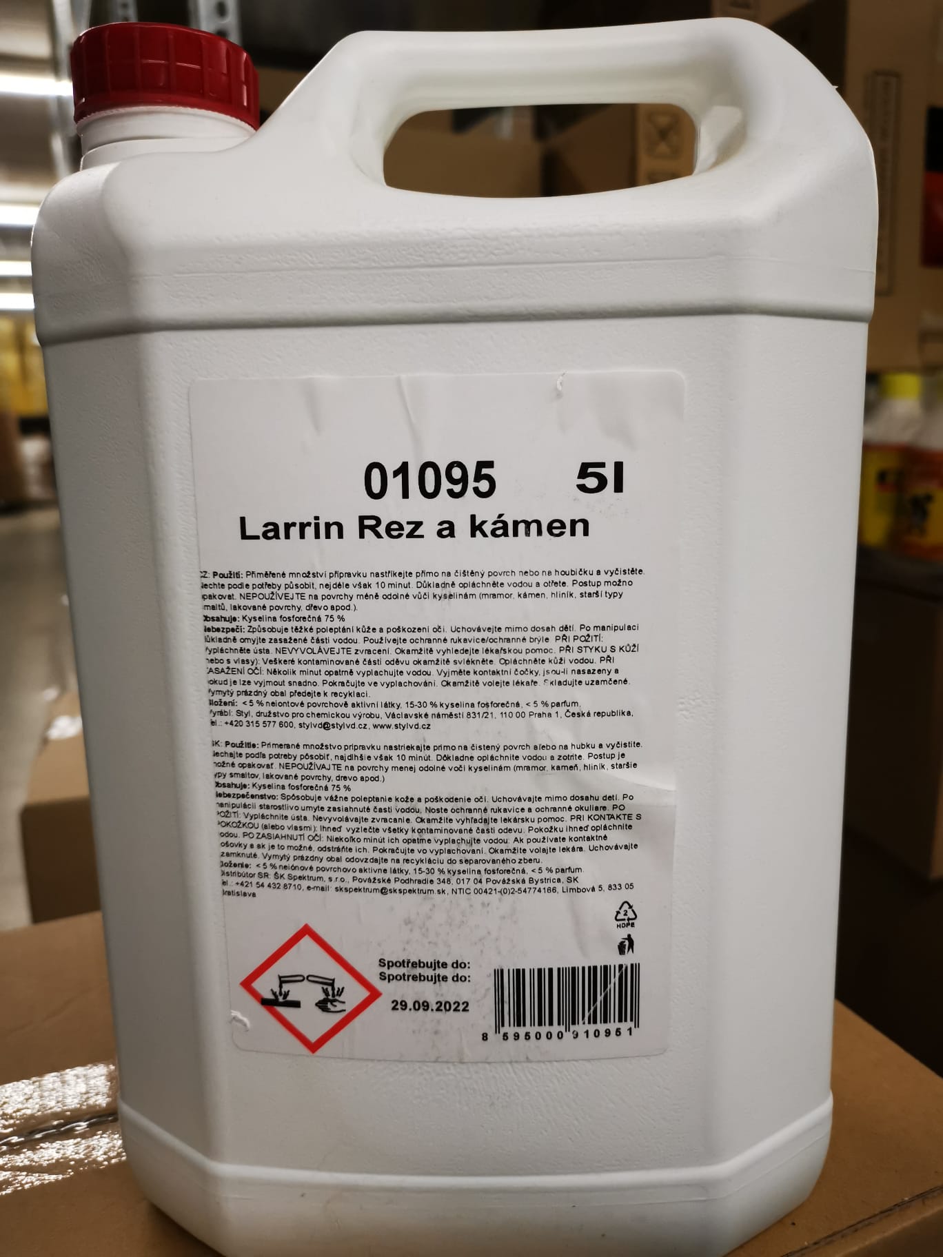 Larrin na rez a kámen 5l