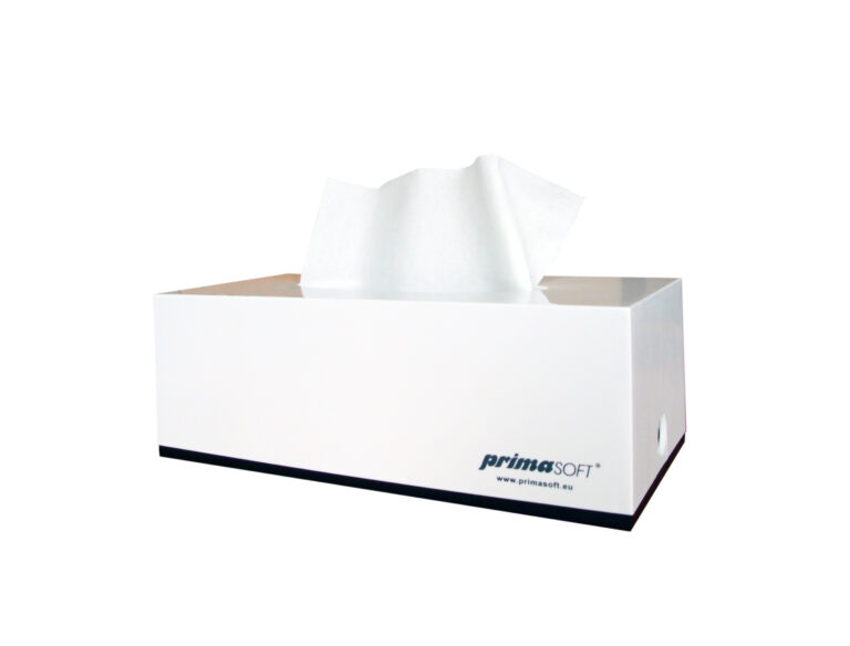 PrimaSoft Dávkovač kosm.kapesníků větší bílý 090403