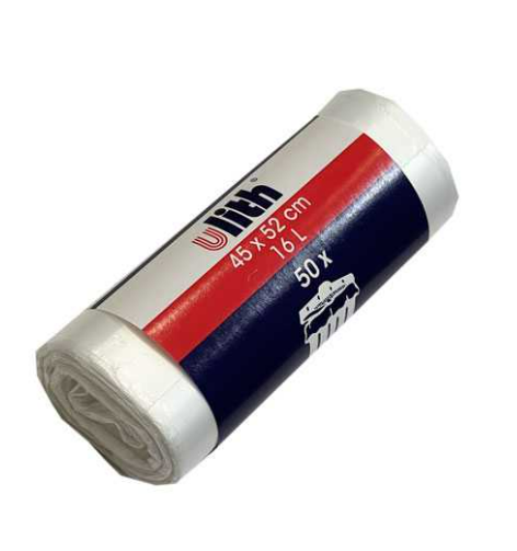 Sáček HDPE 45x52-TRANSPARENT 16l