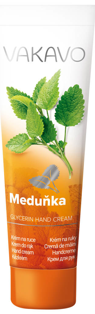 Levně VAKAVO glycerinový krém na ruce MEDUŇKA 100 ml