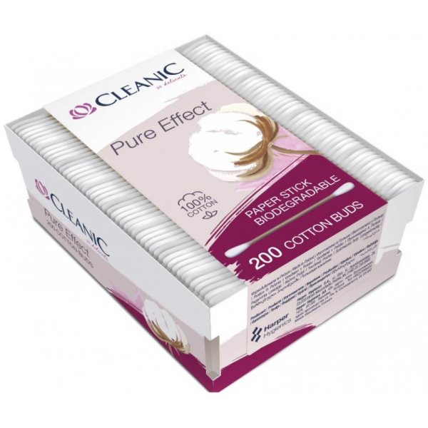 Levně Cleanic Vatové tyčinky 200ks box