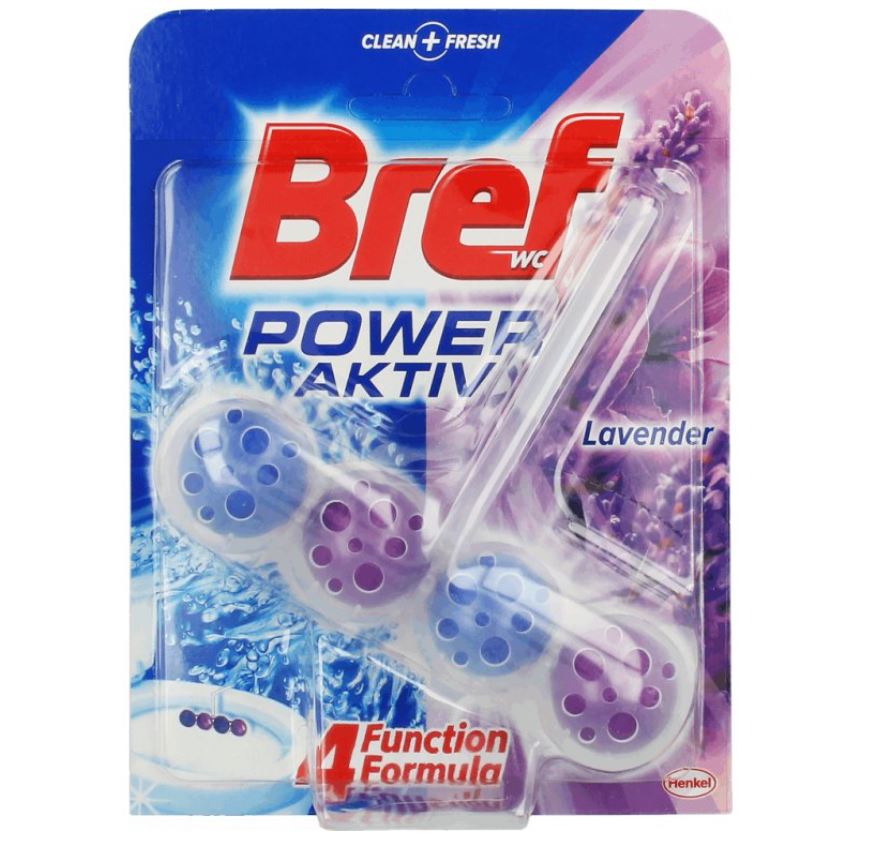 Bref Power WC závěs 50g Levander