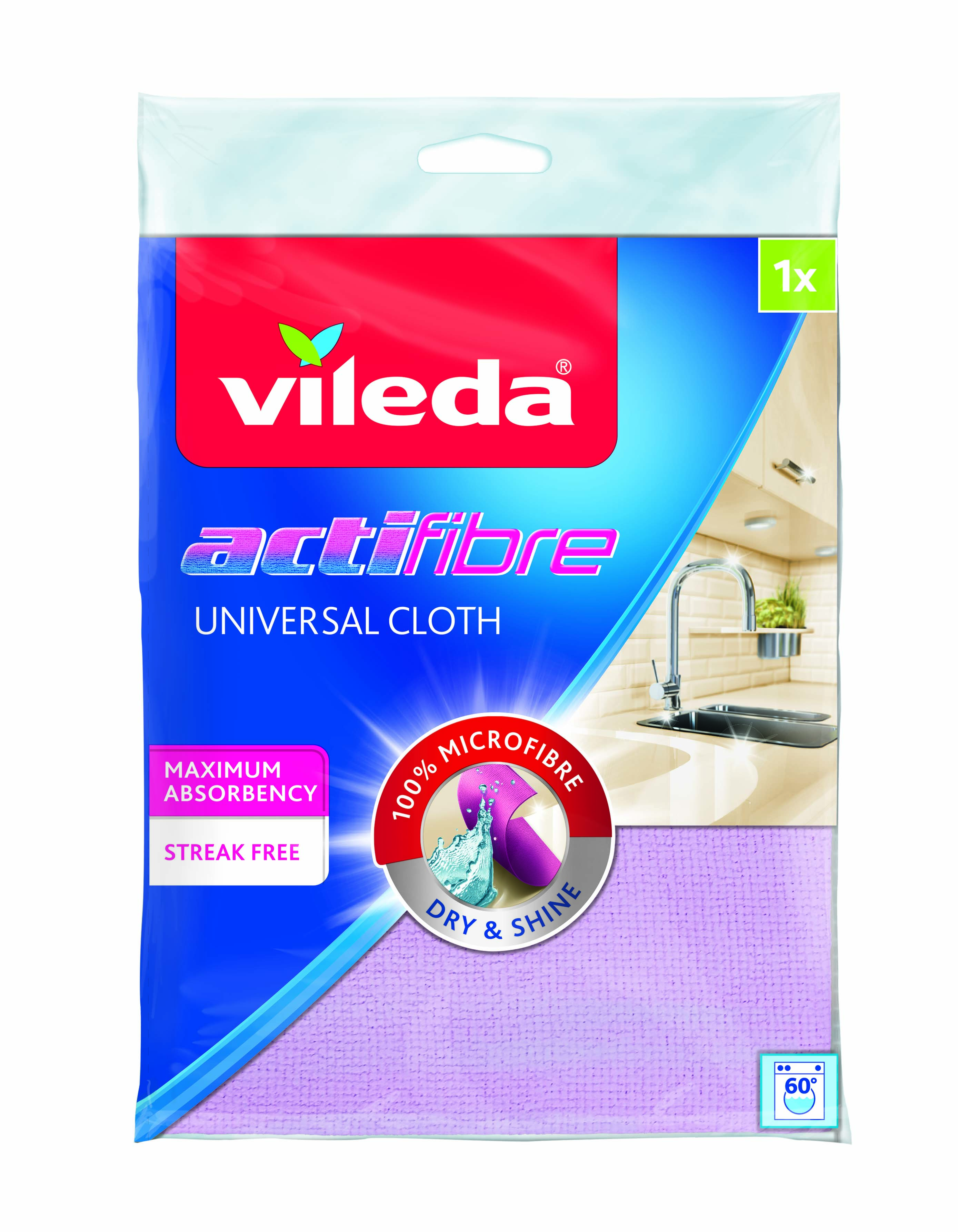 Mikroutěrka Vileda -  fialová, 1 ks