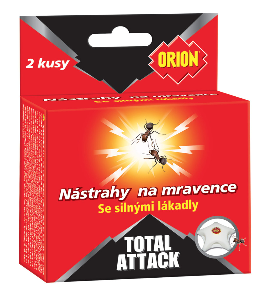 Orion Total Attack nástrahy na mravence