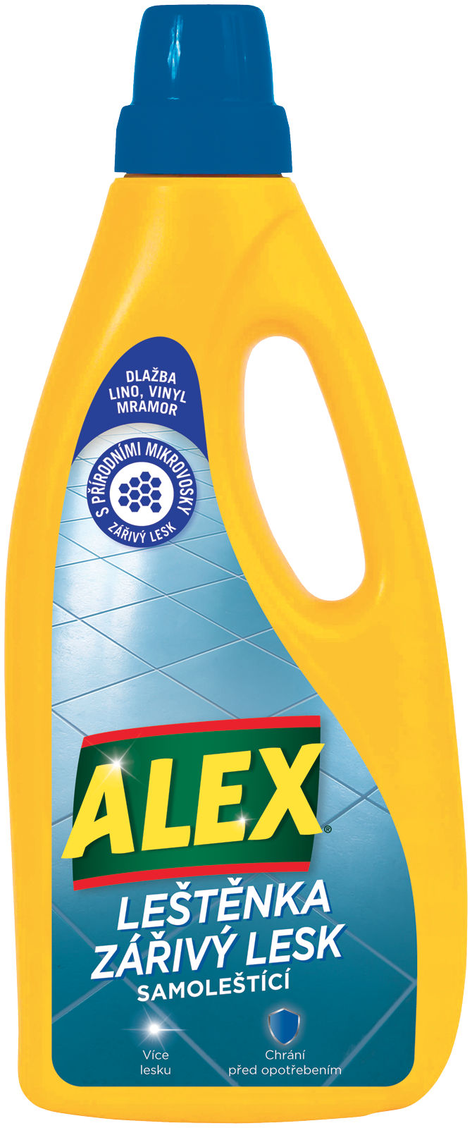Levně Alex Samoleštící leštěnka zářivý lesk na vinyl, dlažbu a lino 750ml