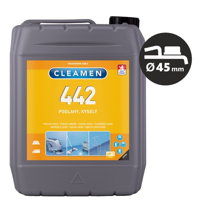 CLEAMEN 442 podlahy kyselé 5 L