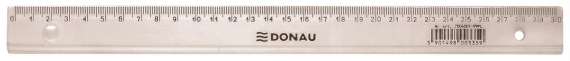 Pravítko Donau - 30cm, transparentní