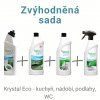 Sada 4x Krystal eco - koupelna, nádobí, podlahy, WC