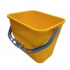 kbelík na uklidovy vozik zluty 13l