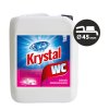 Krystal WC kysely na keramiku s ochranou ruzovy