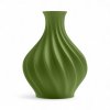 svetvaz vaza kiara olivovo zelena