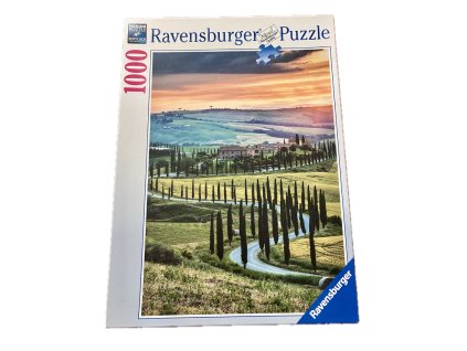 Puzzle Údolí Val d´Orcia, Toskánsko, 1000 dílků