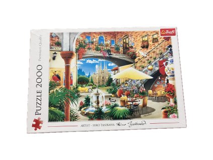 Puzzle Kousek Barcelony, 2000 dílků