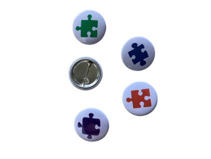 Placka, barevný puzzlík