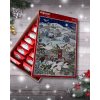 Adventní puzzle kalendář, Zimní vesnice, 500 dílků