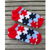 Puzzle ponožky kotníkové, unisex