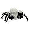 Pohyblivý flexi pavouk s tělem lebky  Dekorace