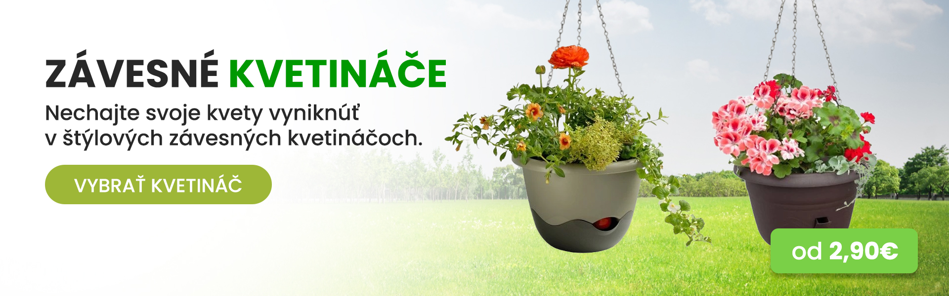 Závesné kvetináče