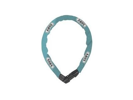 Zámok na bicykel ABUS s číselným kódom 1385/85 aqua Tresor