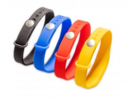 Čipový silikónový náramok MIFARE / NFC