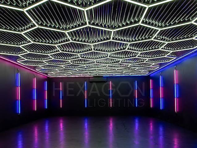 HEXAGON LED osvětlení: Sestavte si vlastní světelnou konstrukci
