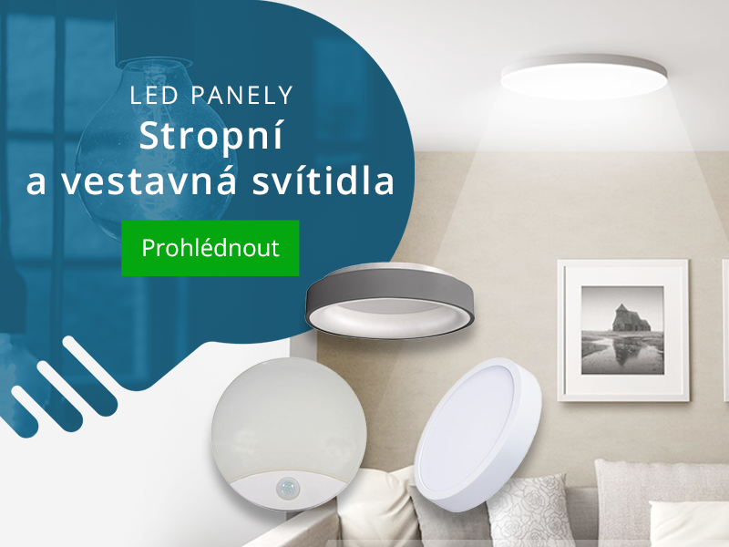 Stropní a podhledová svítidla