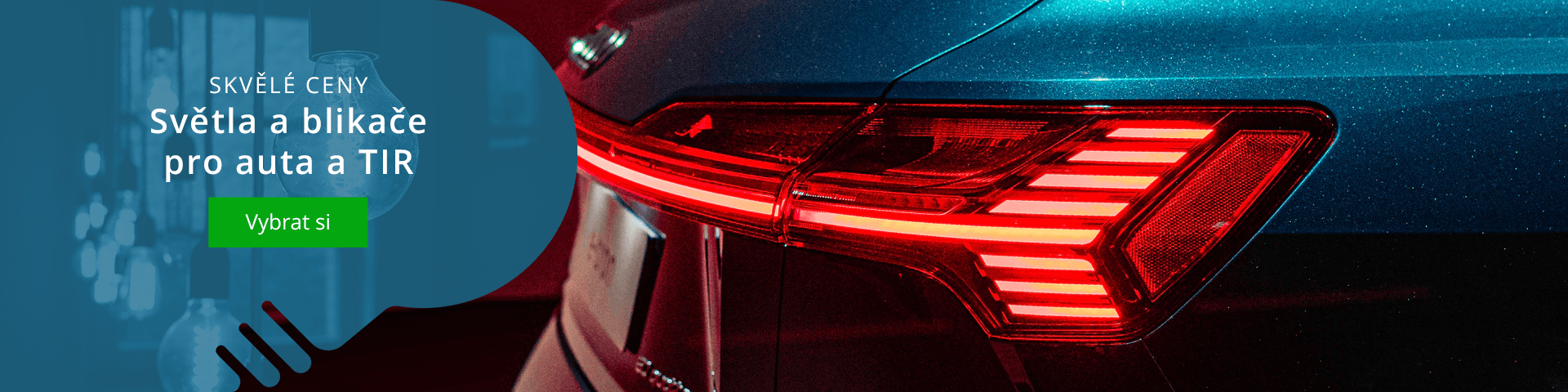 Blikače a majáky pro automobily a TIR