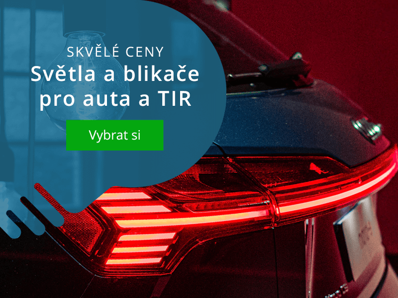 Blikače a majáky pro automobily a TIR
