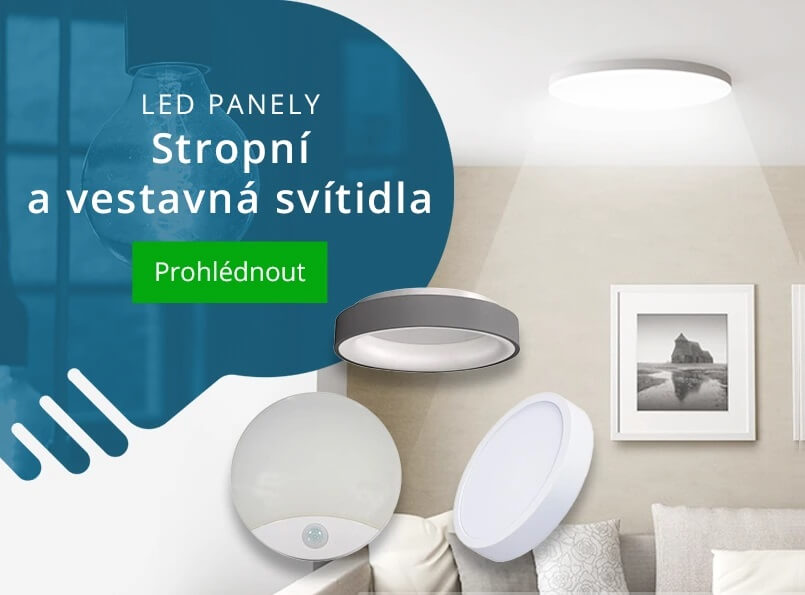 Stropní a podhledová svítidla