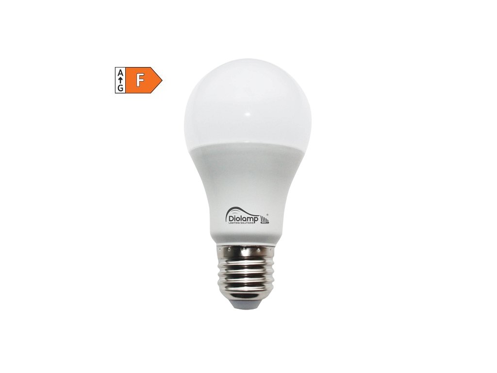 SMD LED žárovka matná Universal Voltage A60 10W/85V-265V-AC/E27/6000K/940Lm/230°