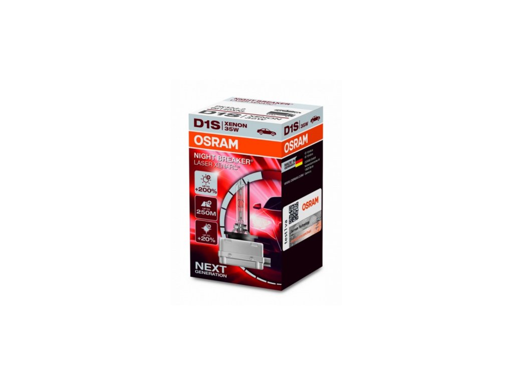 OSRAM D1S 35W PK32d-2 NIGHT BREAKER LASER +200% (1ks) - Svět žárovek