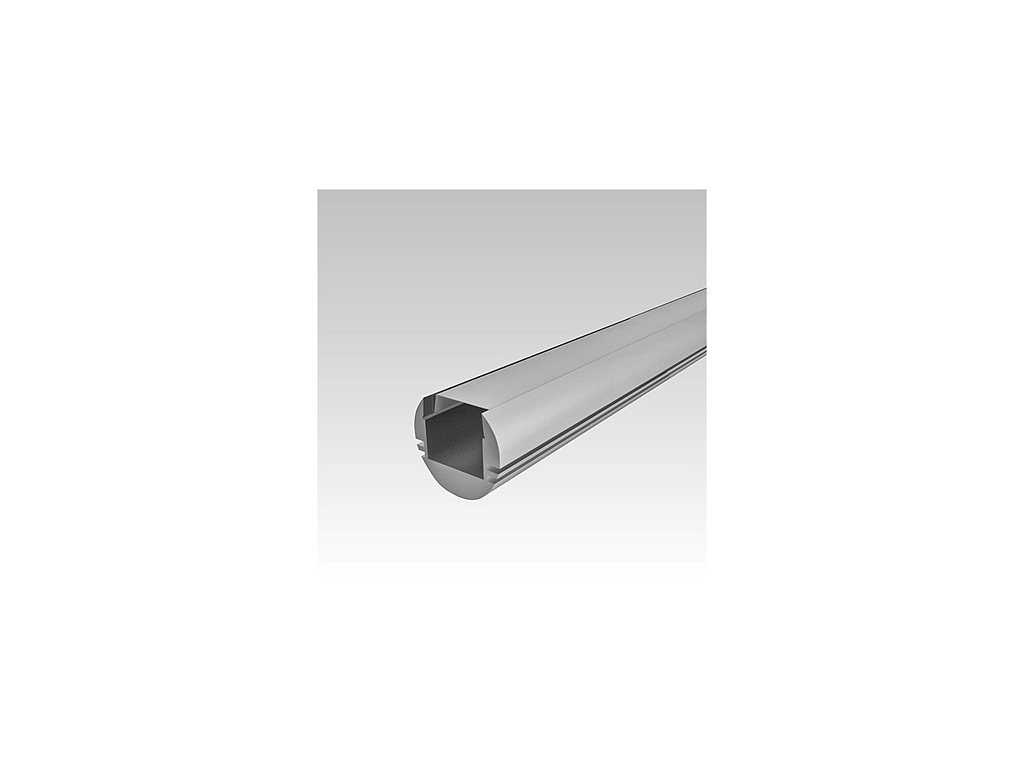 Al lišta+difusor P1816/2m clear kulatá