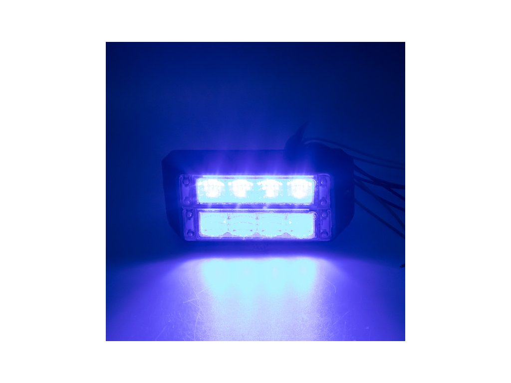 PROFI DUAL výstražné LED světlo vnější 12-24V modré ECE R65 - Svět žárovek