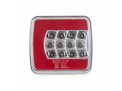 122687 sdruzena lampa zadni led 12v prava ece