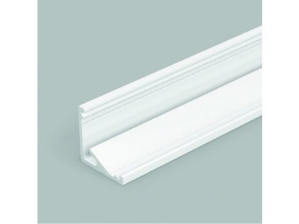 Profil pro moduly LED úhlové bílá L: 1m hliník Vnitř.šíř: 12mm