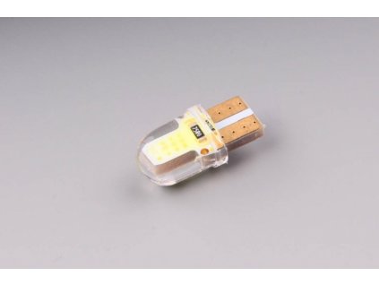 žárovka LED 12V 5W W2,1x9,5d COB chip silikonová baňka
